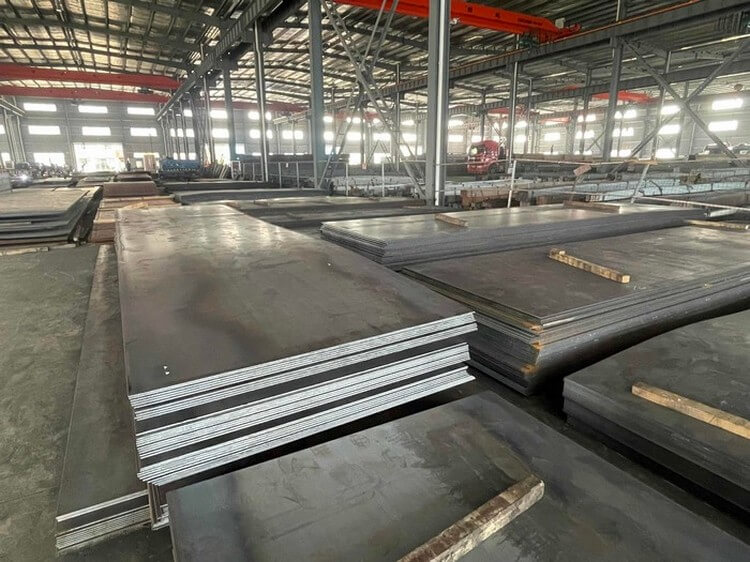 ASTM A283GRB Carbon Steel Plate For Bridges And Building dimension
