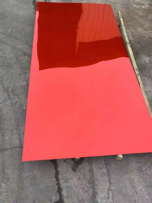 Color stainless steel plate