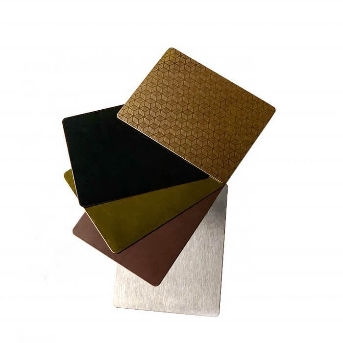 Color-coated stainless steel plate12