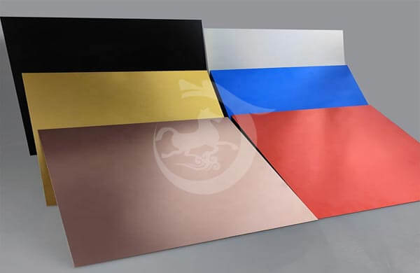 good painted aluminum sheet metal  