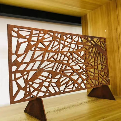 Landscape Curtain Wall Red Rust Weathering Steel Product Distributors