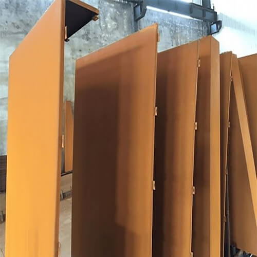 s355j2wp weathering and corrosion resistant steel plate