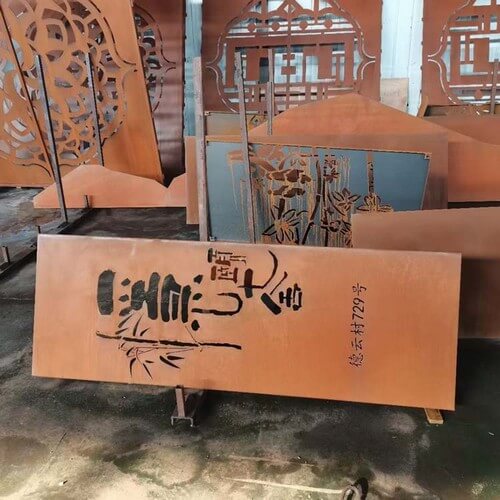 hot rolled weathering corten steel plate