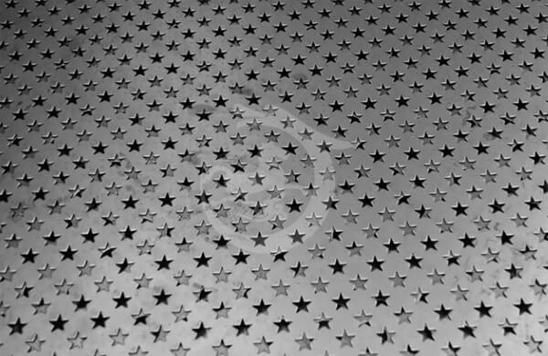 30mm 304L stainless steel sheet perforation processors