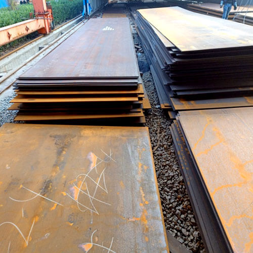 steel plates used in shipbuilding