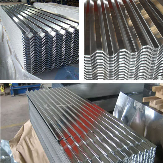 Corrugated steel sheet metal gauge chart