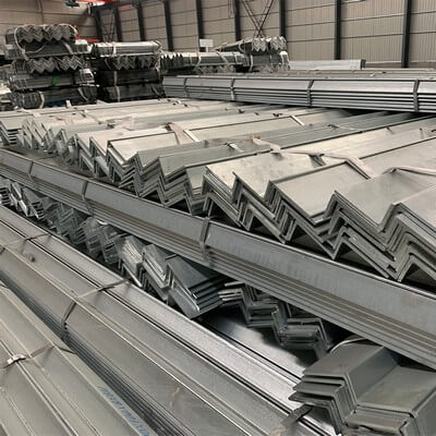 3 x 3 Galvanized steel angle