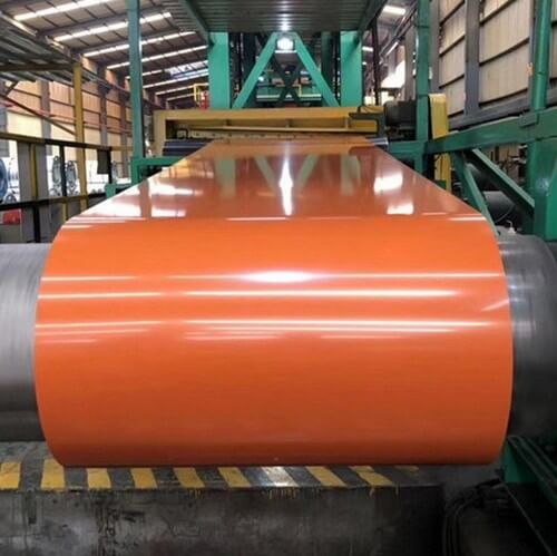 prepainted color coated steel coil
