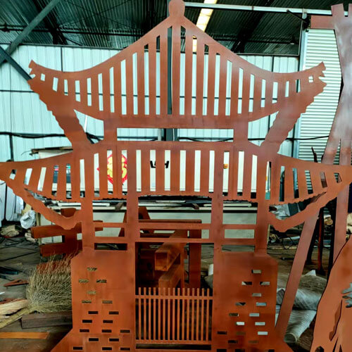 Weathering steel plate landscape Exporters