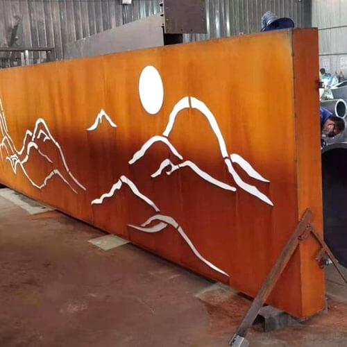 Weather-resistant steel plate view wall Exporter