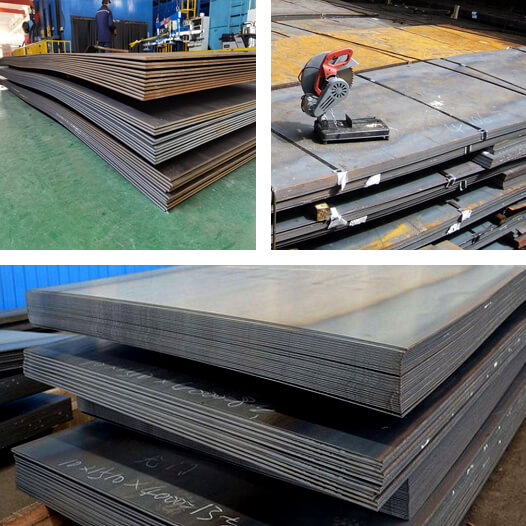 Weathering steel plate
