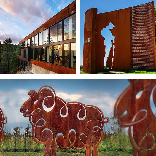 Weathering steel plate rusts Manufacturers