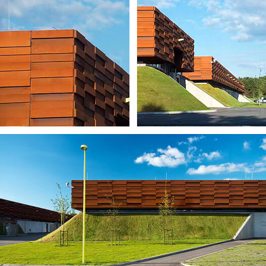 Weathering steel plate landscape Manufacturers