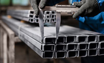 using steel c channel on pole barn