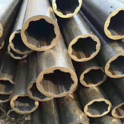 Stainless steel shaped pipe