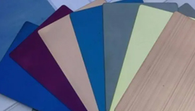 Proveedor de placas de acero inoxidable de 304 colores