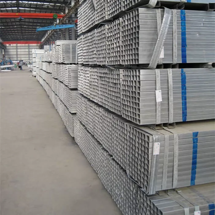 ASTM A53 Z80 Gi square tube