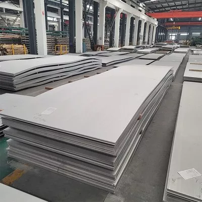 Non-magnetic stainless steel plate
