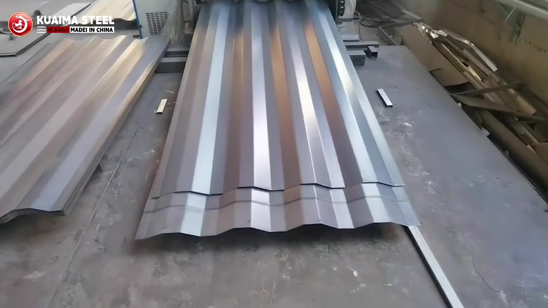 Galvanized steel plate